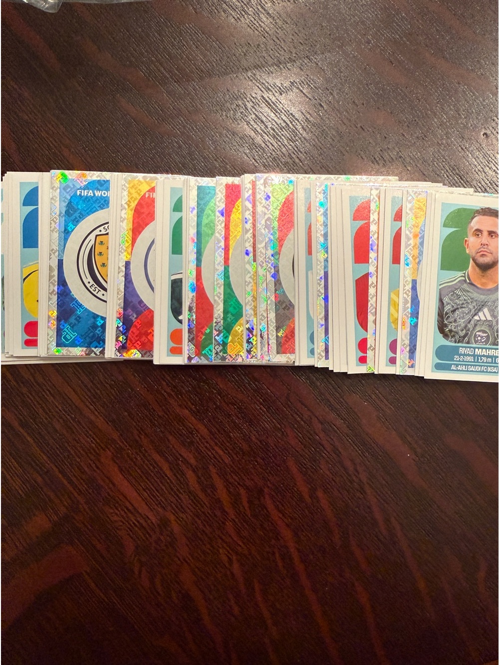 100 (Like New) Panini FIFA World Cup 2026 collectible stickers